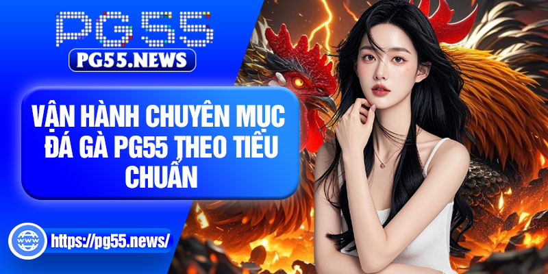 Vận hành chuyên mục đá gà PG55 theo tiêu chuẩn